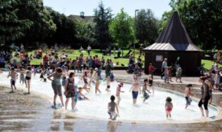 Eastrop Park splash pool