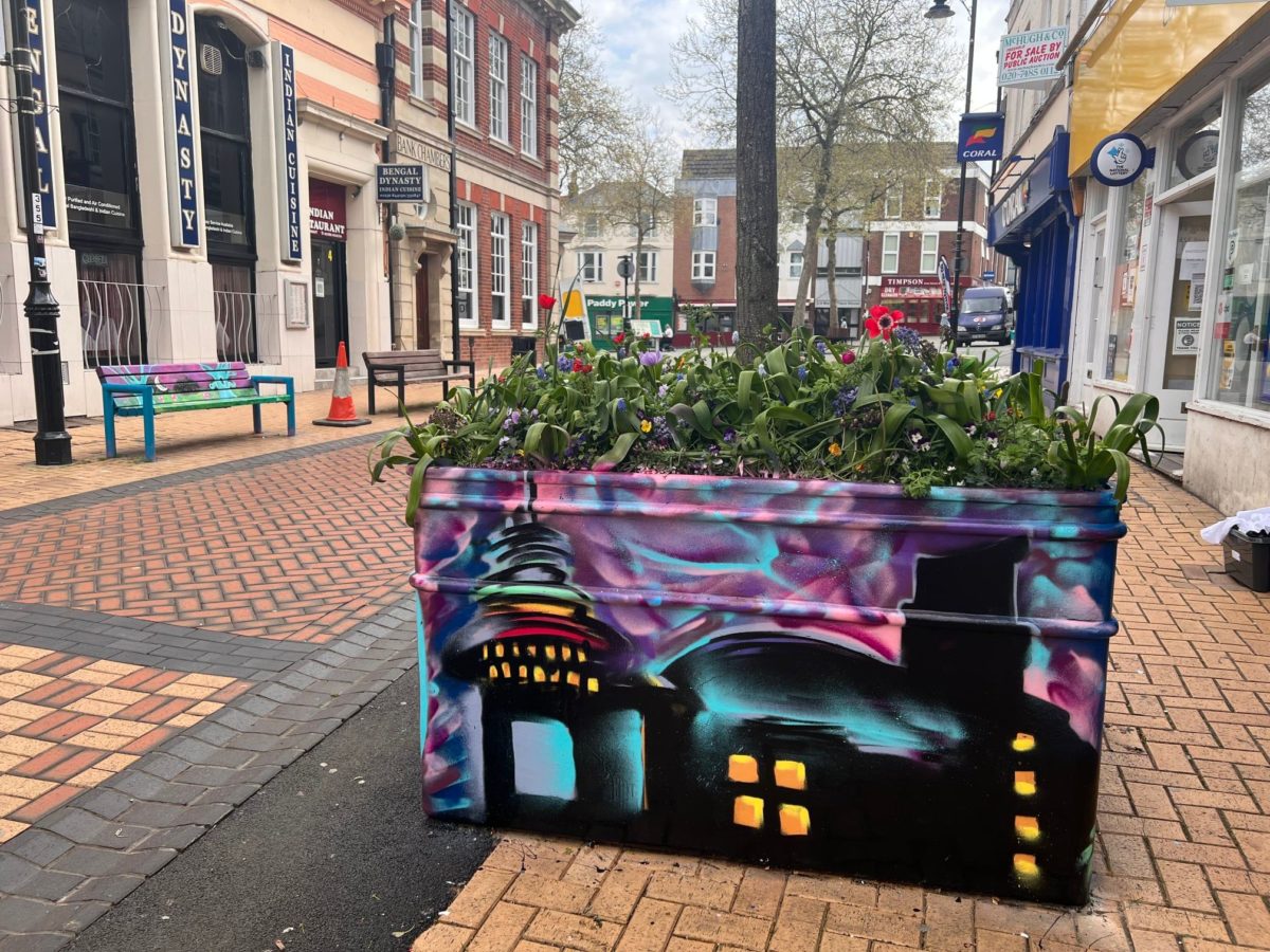 Willow the Wispa planter Streets Alive