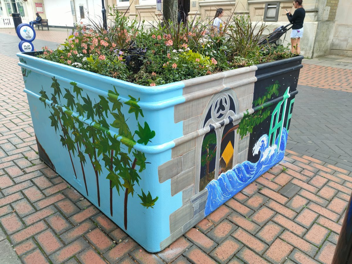 Streets Alive ArtWell London Street planter 3