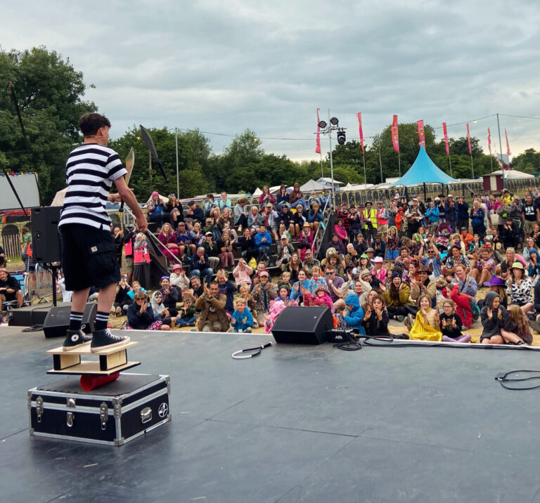 Harvey Juggling at Basingstoke Festival 2025