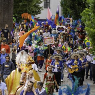 Basingstoke Festival Parade from 2022
